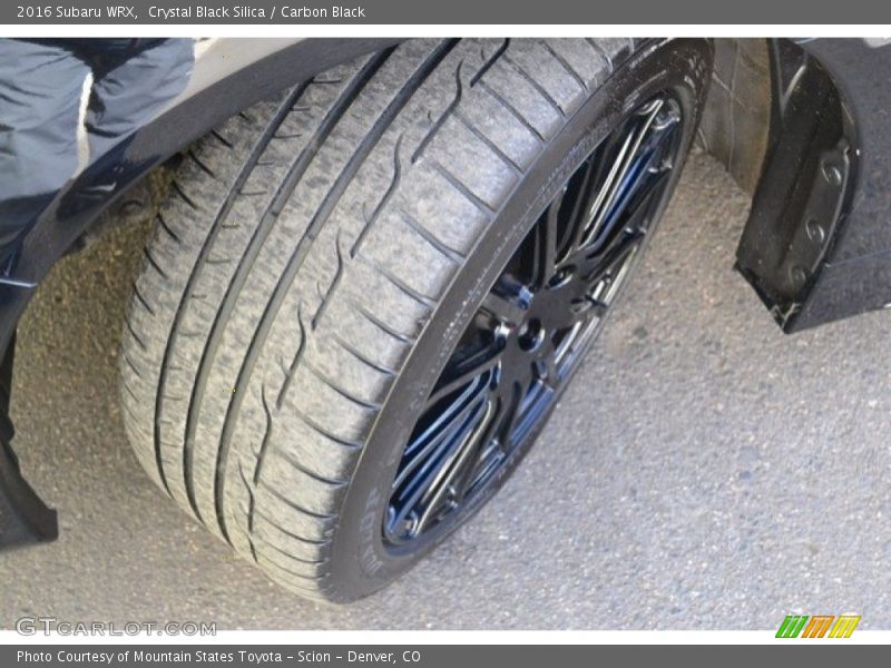 Crystal Black Silica / Carbon Black 2016 Subaru WRX