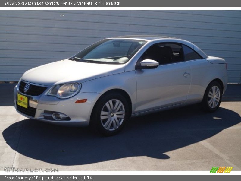 Reflex Silver Metallic / Titan Black 2009 Volkswagen Eos Komfort
