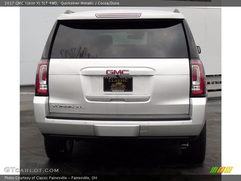 Quicksilver Metallic / Cocoa/Dune 2017 GMC Yukon XL SLT 4WD