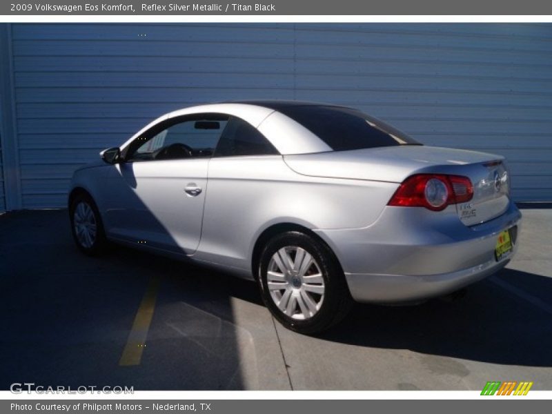 Reflex Silver Metallic / Titan Black 2009 Volkswagen Eos Komfort