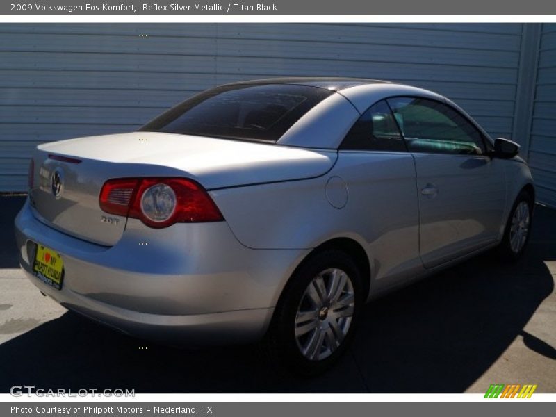 Reflex Silver Metallic / Titan Black 2009 Volkswagen Eos Komfort