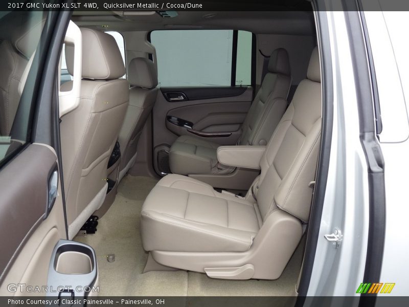 Rear Seat of 2017 Yukon XL SLT 4WD