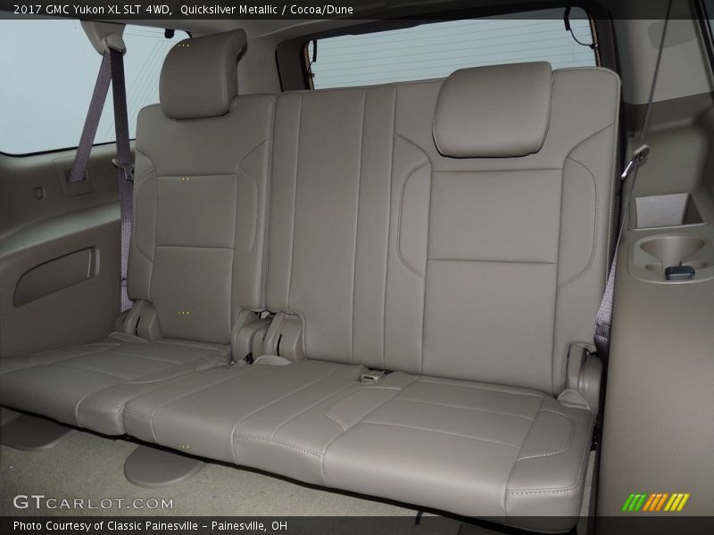 Rear Seat of 2017 Yukon XL SLT 4WD