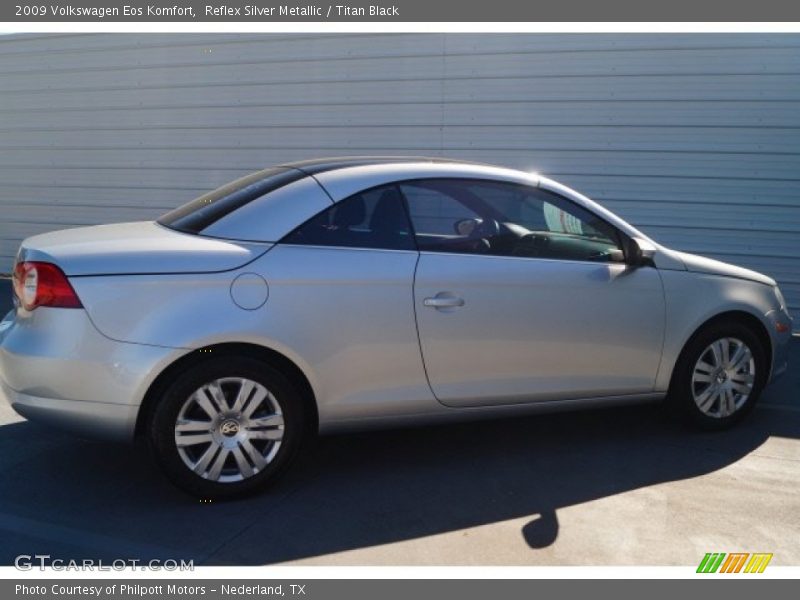 Reflex Silver Metallic / Titan Black 2009 Volkswagen Eos Komfort