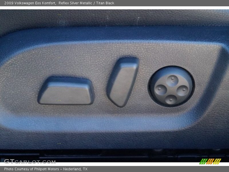 Reflex Silver Metallic / Titan Black 2009 Volkswagen Eos Komfort
