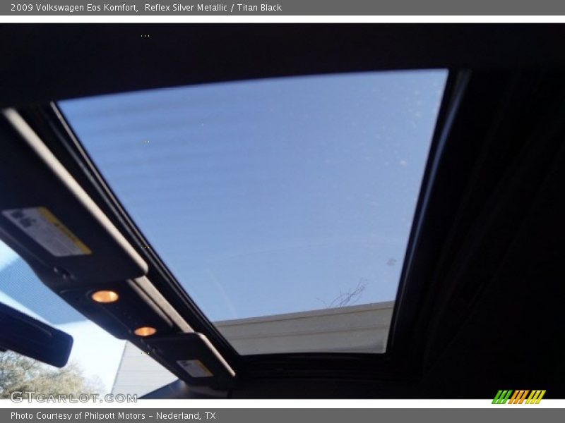 Reflex Silver Metallic / Titan Black 2009 Volkswagen Eos Komfort