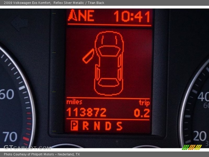 Reflex Silver Metallic / Titan Black 2009 Volkswagen Eos Komfort