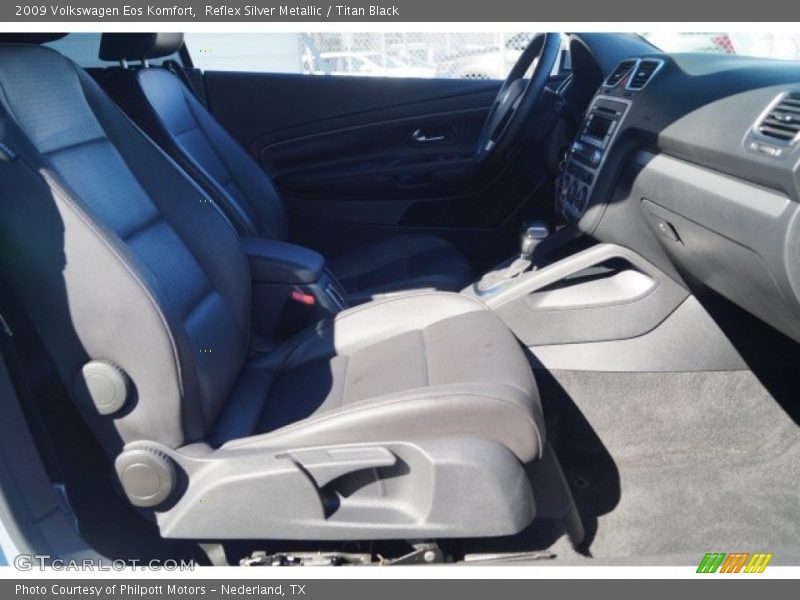 Reflex Silver Metallic / Titan Black 2009 Volkswagen Eos Komfort