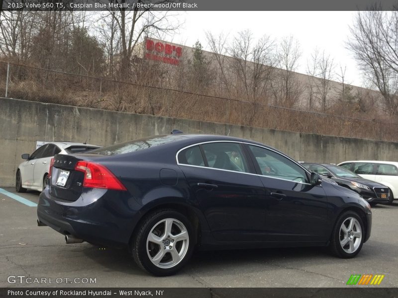 Caspian Blue Metallic / Beechwood/Off Black 2013 Volvo S60 T5