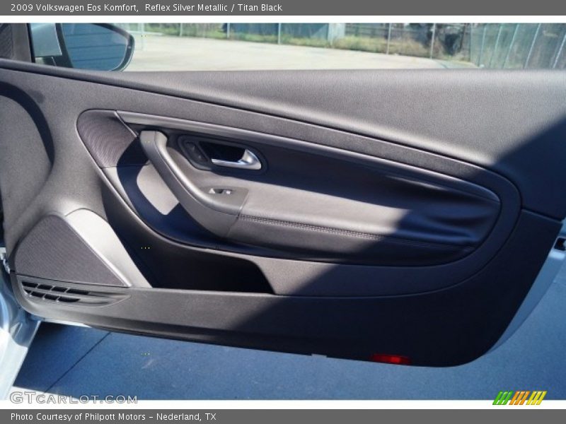 Reflex Silver Metallic / Titan Black 2009 Volkswagen Eos Komfort