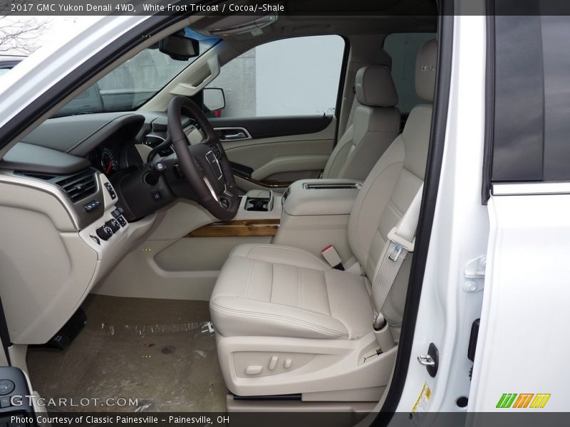 Front Seat of 2017 Yukon Denali 4WD