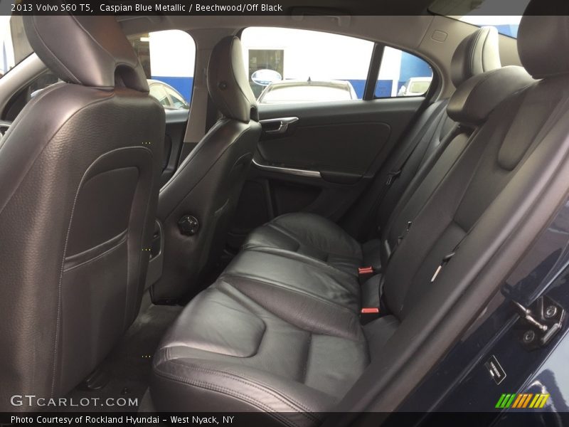 Caspian Blue Metallic / Beechwood/Off Black 2013 Volvo S60 T5