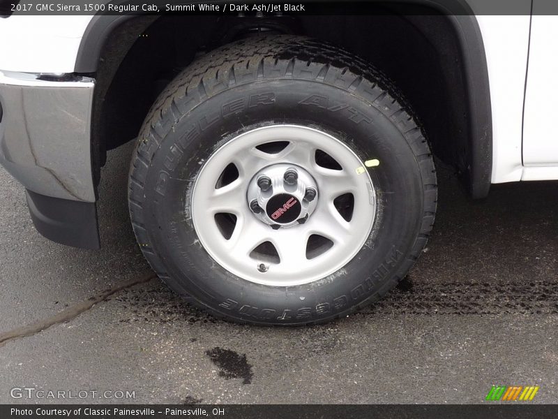 Summit White / Dark Ash/Jet Black 2017 GMC Sierra 1500 Regular Cab