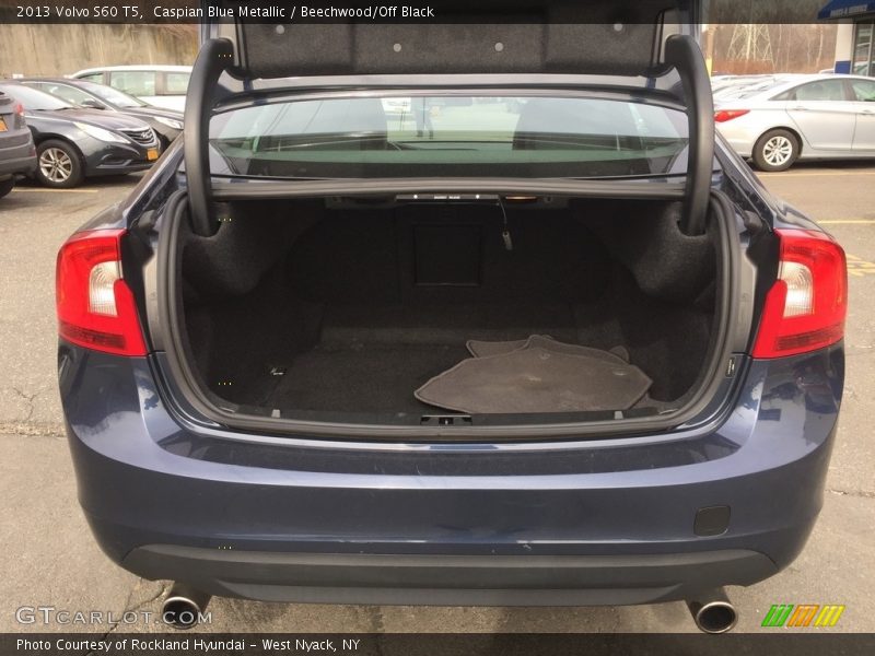 Caspian Blue Metallic / Beechwood/Off Black 2013 Volvo S60 T5
