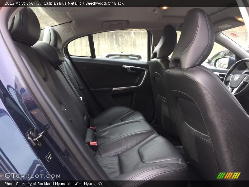 Caspian Blue Metallic / Beechwood/Off Black 2013 Volvo S60 T5