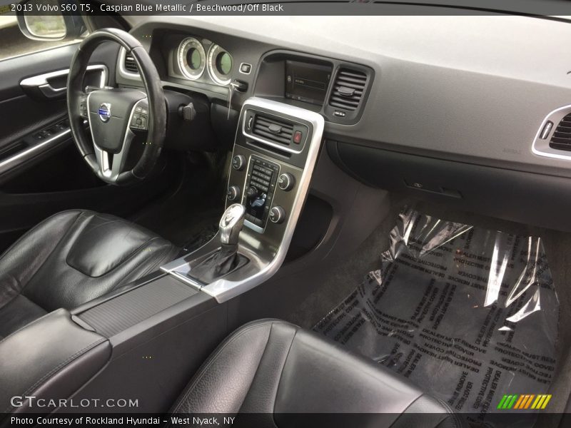 Caspian Blue Metallic / Beechwood/Off Black 2013 Volvo S60 T5