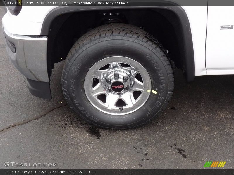Summit White / Dark Ash/Jet Black 2017 GMC Sierra 1500 Regular Cab