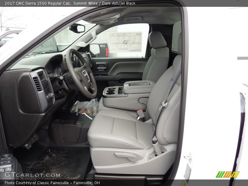 Summit White / Dark Ash/Jet Black 2017 GMC Sierra 1500 Regular Cab
