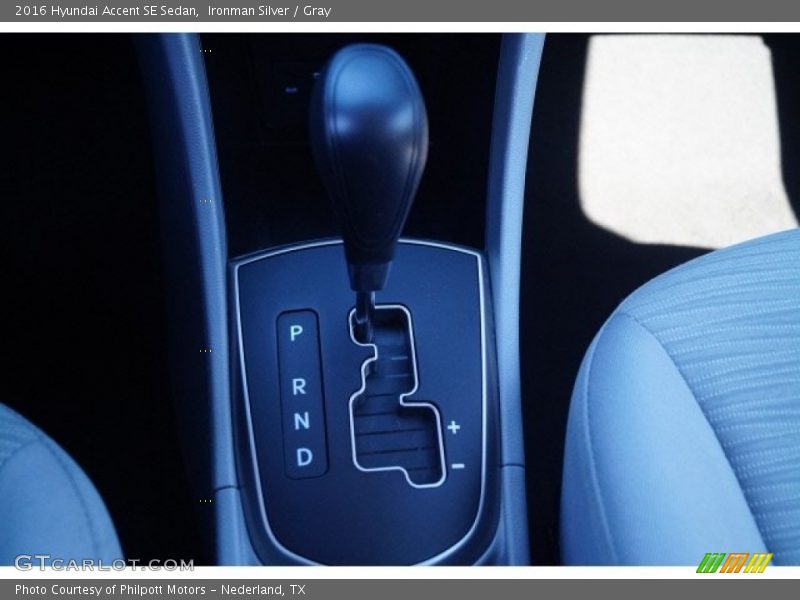 Ironman Silver / Gray 2016 Hyundai Accent SE Sedan