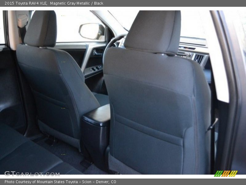 Magnetic Gray Metallic / Black 2015 Toyota RAV4 XLE