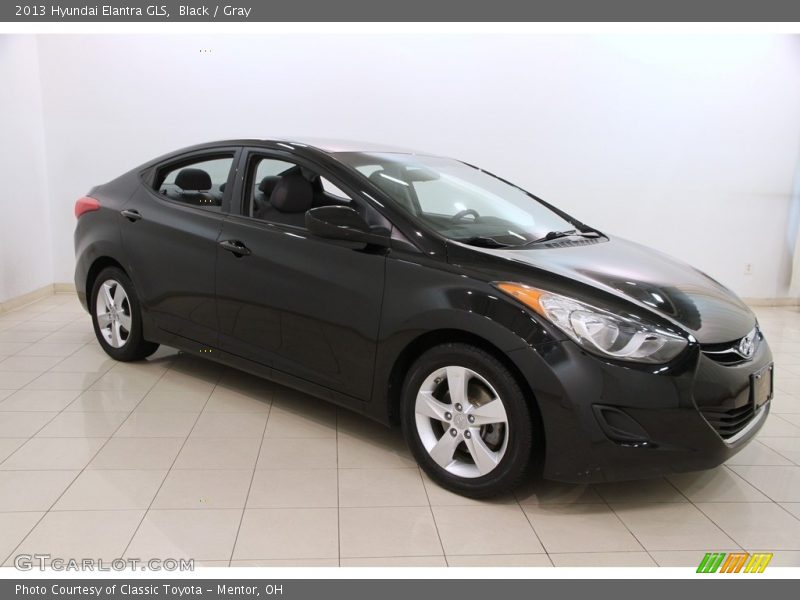 Black / Gray 2013 Hyundai Elantra GLS