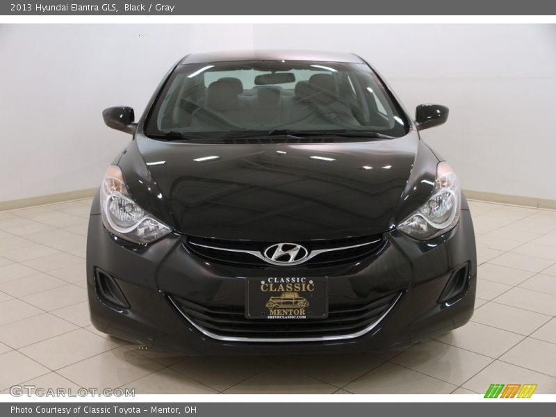 Black / Gray 2013 Hyundai Elantra GLS