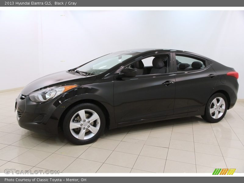 Black / Gray 2013 Hyundai Elantra GLS