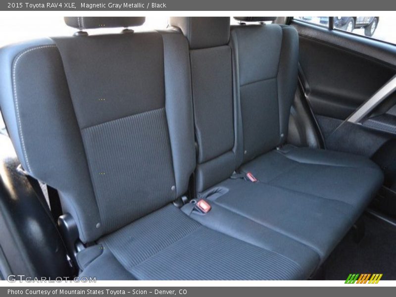 Magnetic Gray Metallic / Black 2015 Toyota RAV4 XLE