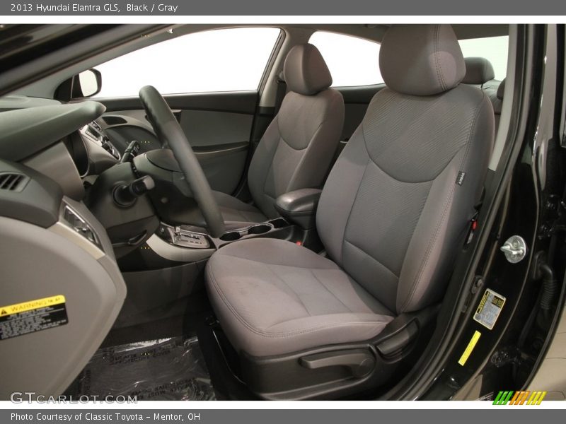 Black / Gray 2013 Hyundai Elantra GLS