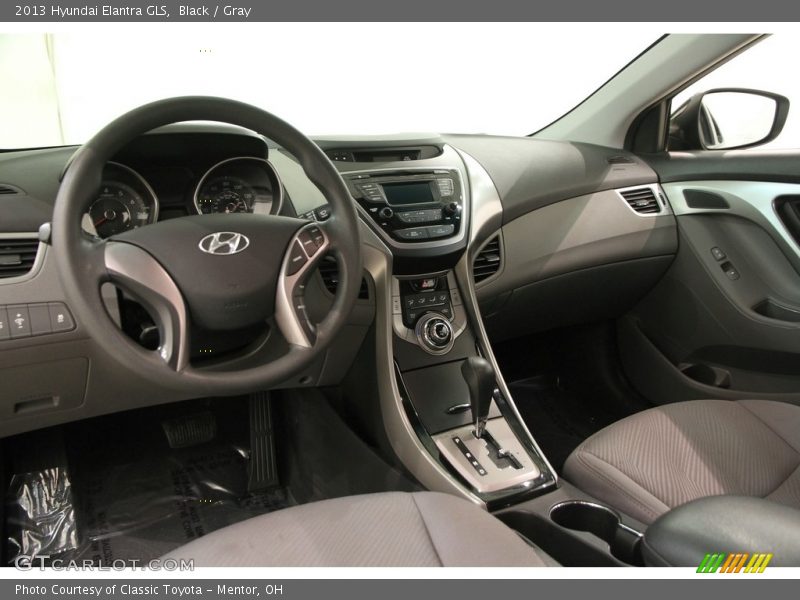 Black / Gray 2013 Hyundai Elantra GLS