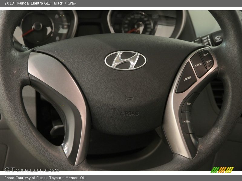 Black / Gray 2013 Hyundai Elantra GLS