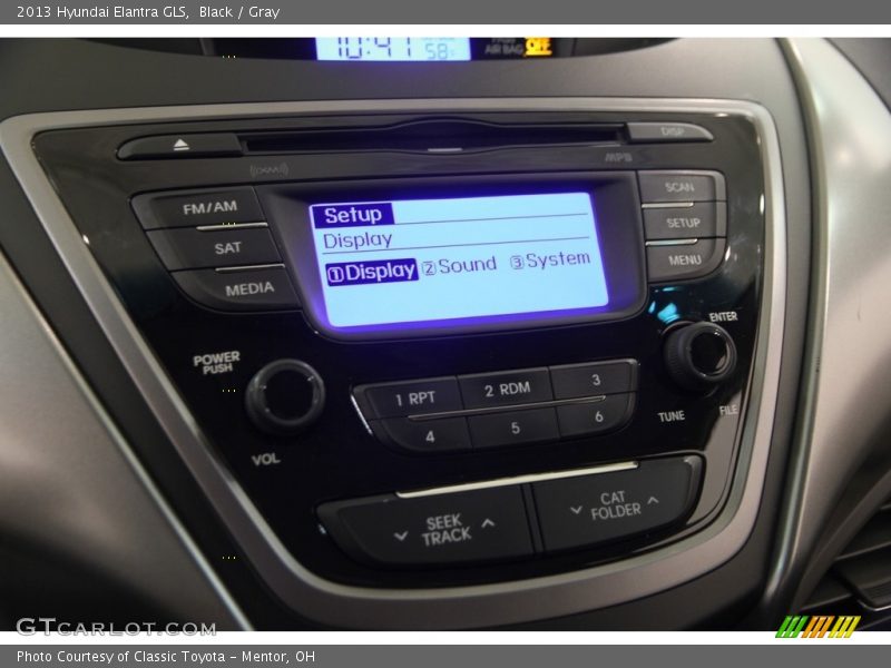 Black / Gray 2013 Hyundai Elantra GLS