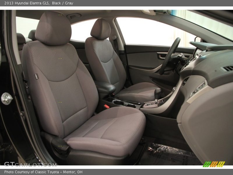 Black / Gray 2013 Hyundai Elantra GLS