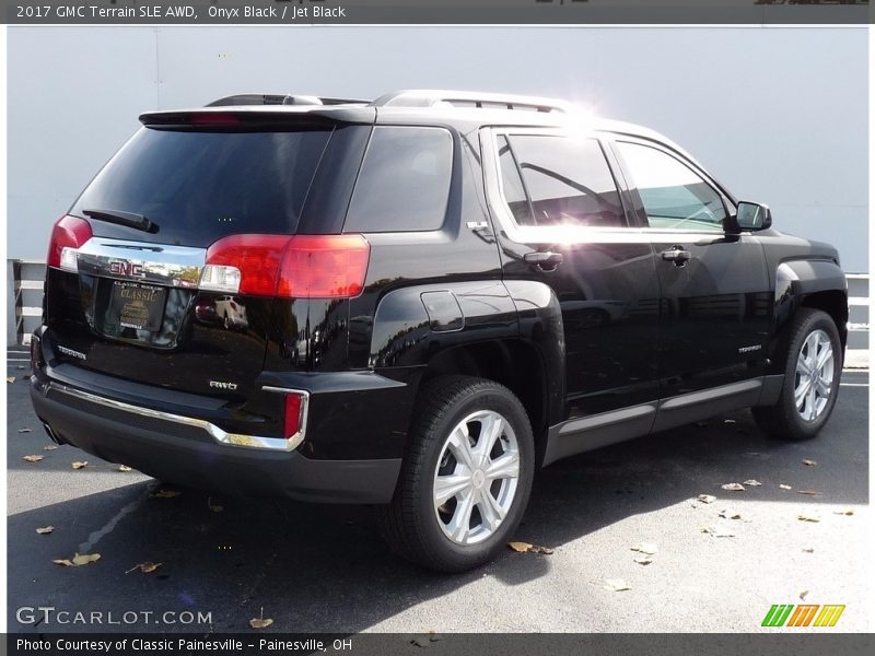 Onyx Black / Jet Black 2017 GMC Terrain SLE AWD