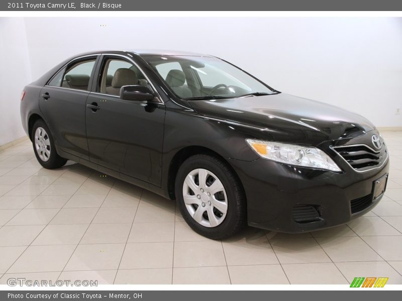 Black / Bisque 2011 Toyota Camry LE