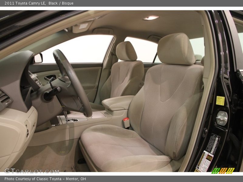Black / Bisque 2011 Toyota Camry LE