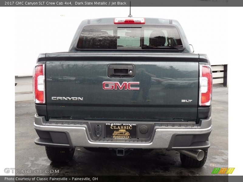 Dark Slate Metallic / Jet Black 2017 GMC Canyon SLT Crew Cab 4x4