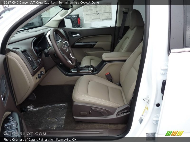  2017 Canyon SLT Crew Cab 4x4 Cocoa/­Dune Interior