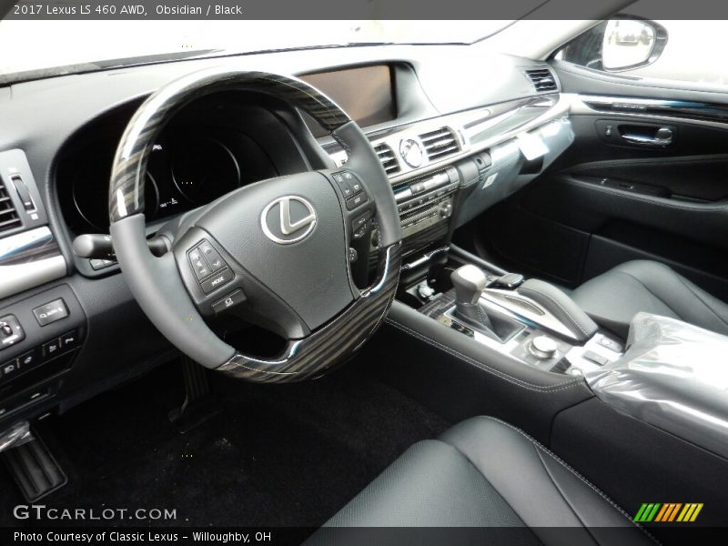 Obsidian / Black 2017 Lexus LS 460 AWD