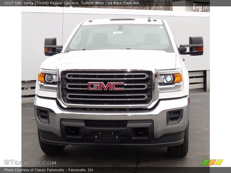 Summit White / Jet Black/Dark Ash 2017 GMC Sierra 2500HD Regular Cab 4x4