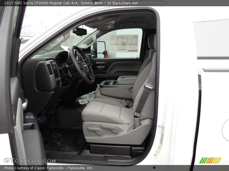  2017 Sierra 2500HD Regular Cab 4x4 Jet Black/Dark Ash Interior