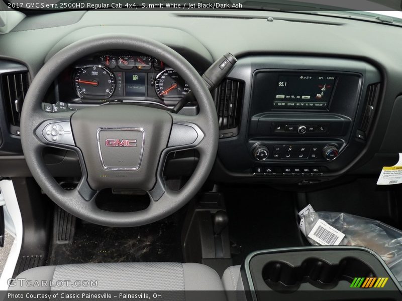 Dashboard of 2017 Sierra 2500HD Regular Cab 4x4