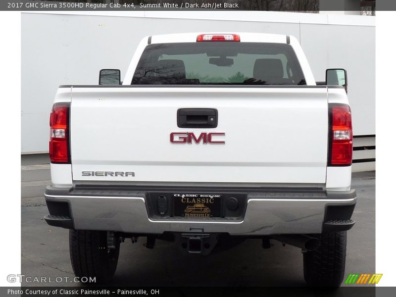 Summit White / Dark Ash/Jet Black 2017 GMC Sierra 3500HD Regular Cab 4x4