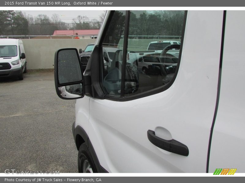 Oxford White / Pewter 2015 Ford Transit Van 150 MR Long