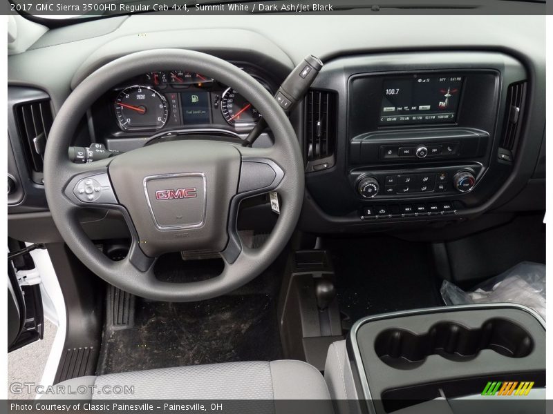 Dashboard of 2017 Sierra 3500HD Regular Cab 4x4