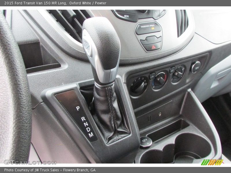 Oxford White / Pewter 2015 Ford Transit Van 150 MR Long