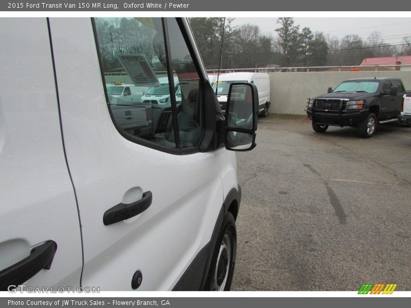 Oxford White / Pewter 2015 Ford Transit Van 150 MR Long