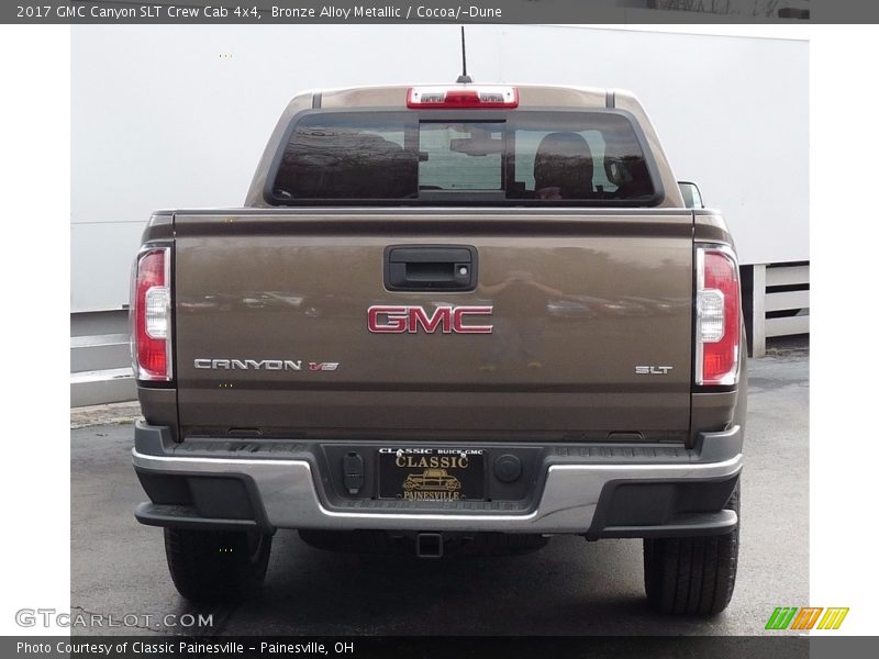 Bronze Alloy Metallic / Cocoa/­Dune 2017 GMC Canyon SLT Crew Cab 4x4