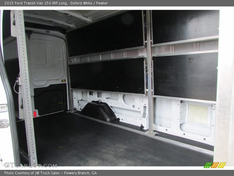 Oxford White / Pewter 2015 Ford Transit Van 150 MR Long