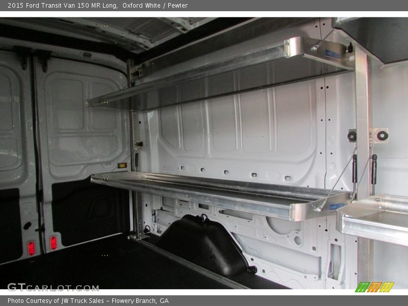 Oxford White / Pewter 2015 Ford Transit Van 150 MR Long